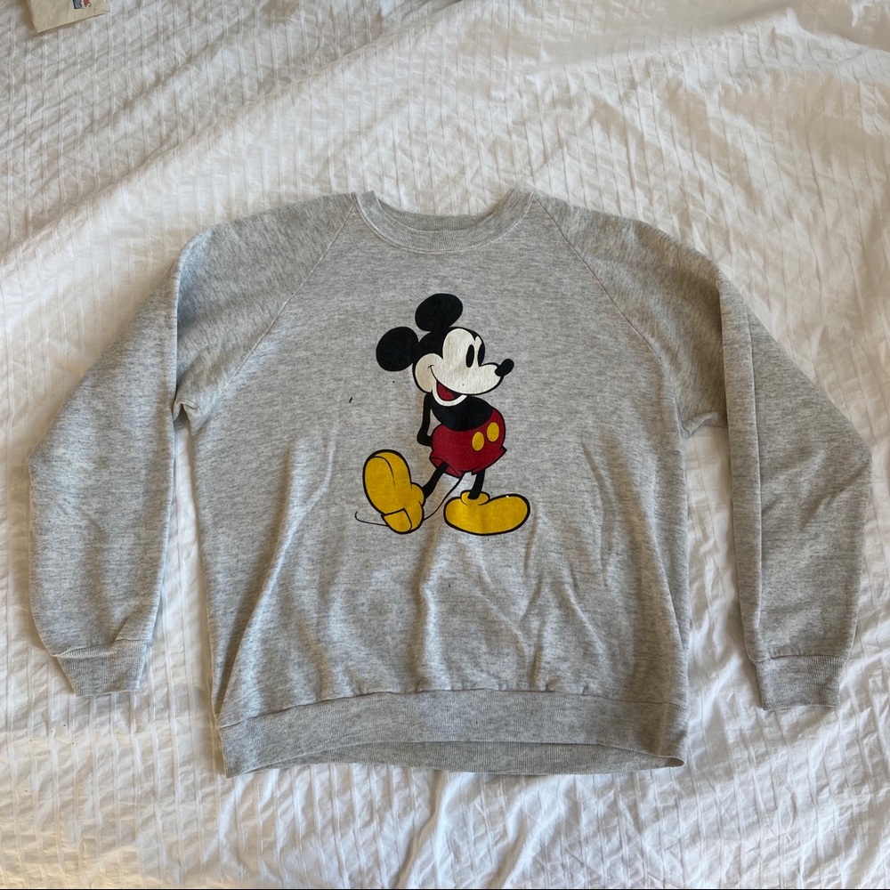 Vintage Mickey Mouse crew neck